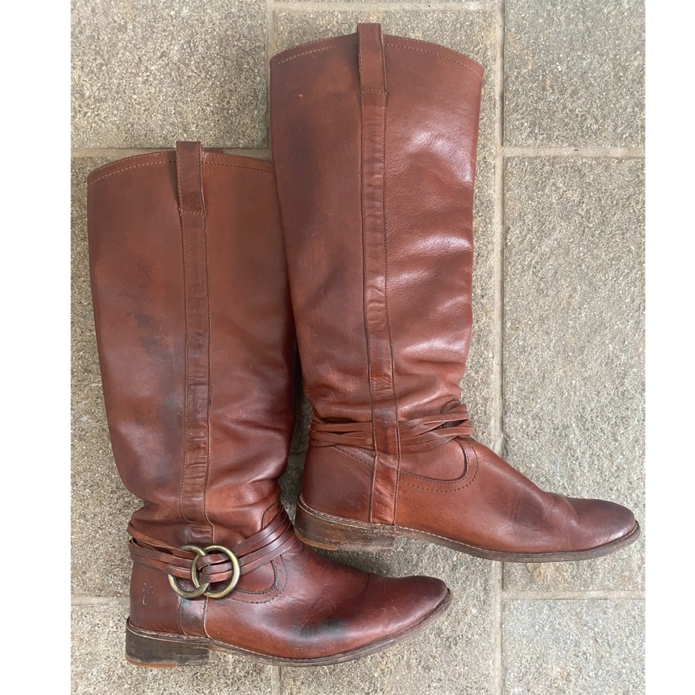 Frye Shirley Harness boots